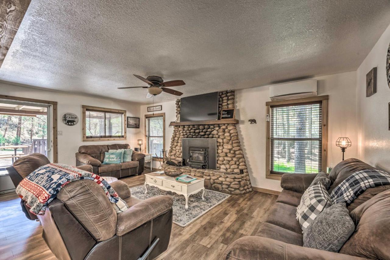Tranquil Cabin With Stream And Deck Near Dtwn Ruidoso! Dış mekan fotoğraf
