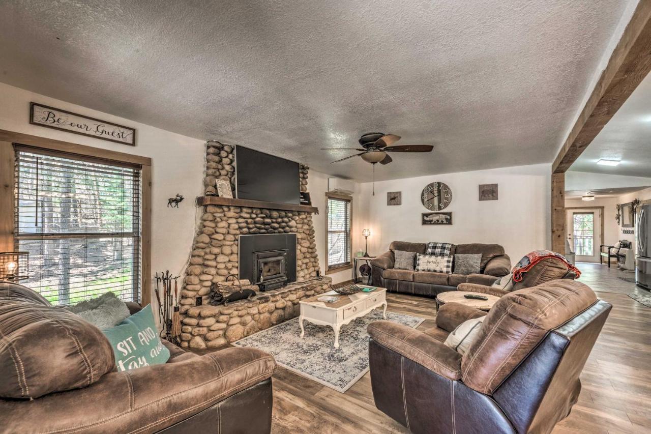 Tranquil Cabin With Stream And Deck Near Dtwn Ruidoso! Dış mekan fotoğraf