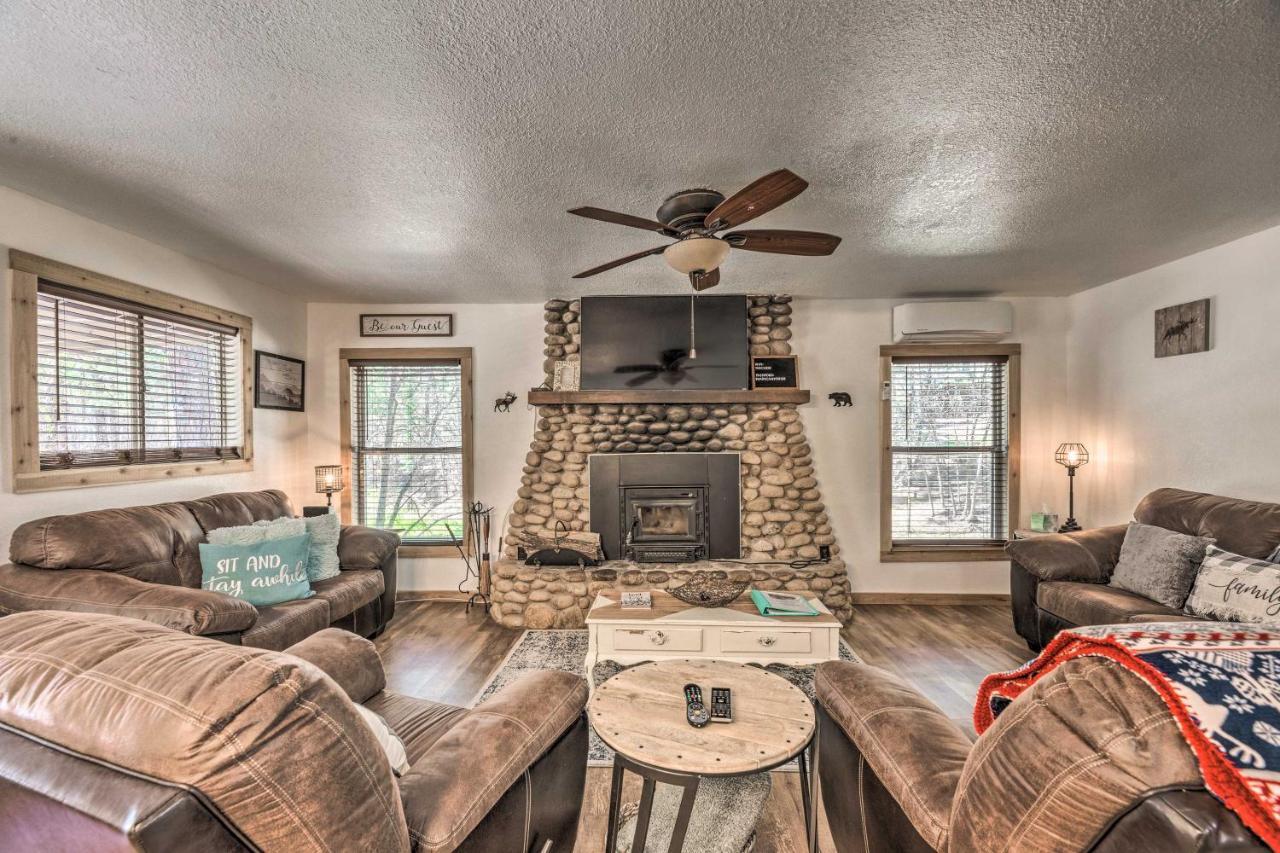 Tranquil Cabin With Stream And Deck Near Dtwn Ruidoso! Dış mekan fotoğraf