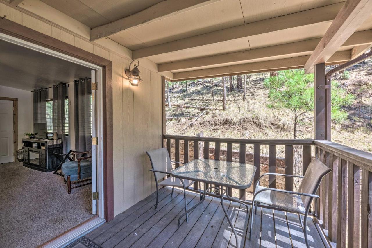 Tranquil Cabin With Stream And Deck Near Dtwn Ruidoso! Dış mekan fotoğraf